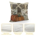 thumbnail image 4 of Fall Pumpkin Pillow Covers Throw Pillow Case Decorative Thanksgiving Cushion Cover for Home Couch Car Office Supplies, 4 of 5