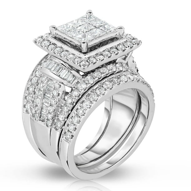 2.95 CT. T.W. Diamond Fashion Ring in 14K Gold - Samsclub.com