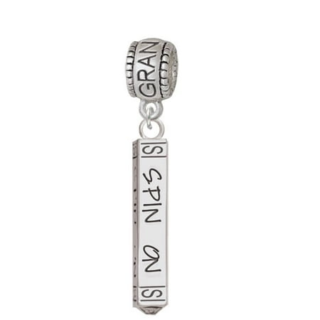Spin On Bar - Grandmother Charm Bead