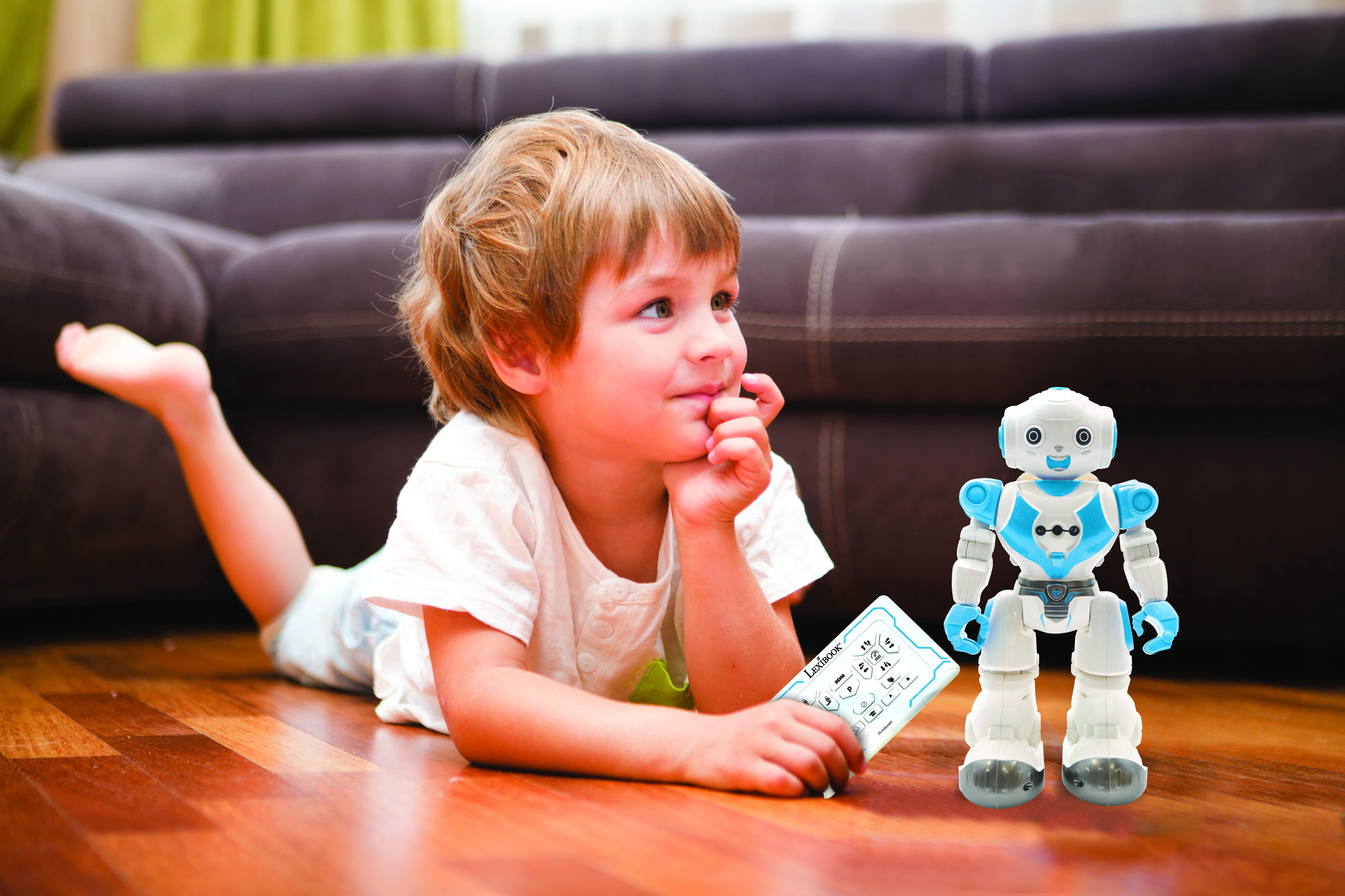 Lexibook, Powerman Neo, My Robot Full of Technology, Remote Control and Gesture Control, Educational Activities in English, Programmable, Music and Dance, Sound and Light Effects