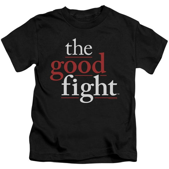 The Good Fight Logo Youth 18/1 T-Shirt Black