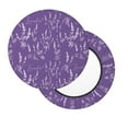 thumbnail image 7 of Uemuo Lavender Flowers Pattern Round Bar Stool Seat Covers Washable Stool Cushion Slipcover Elastic Bar Chair Covers-13 inch, 7 of 7