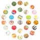thumbnail image 3 of 30 piezas de canicas redondas Bobes de vidrio de color infantiles, 3 of 6