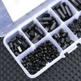 thumbnail image 5 of KALLORY 180Pcs Screw Spacers Hardware Nuts for PC Board and DIY Hobby in 5.1x2.6x0.8in Size, 5 of 8