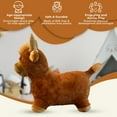 thumbnail image 5 of Plush Highland Cow Bull Bounce & Ride-on Inflatable Hopper Toddler Toy with Pump, 5 of 5