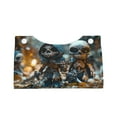 thumbnail image 2 of Sikiie Cute Skeletons Figurines Leather Tissue Box Cover Rectangle, Long Tissue Box Cover, Tissue Box Holder, Tissue Holder for Bathroom, 2 of 7