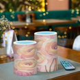 thumbnail image 3 of Yayeee Flameless Candles with Remote Flickering Battery Operated Multi Color Changing, Pink Flowers, 3 of 7