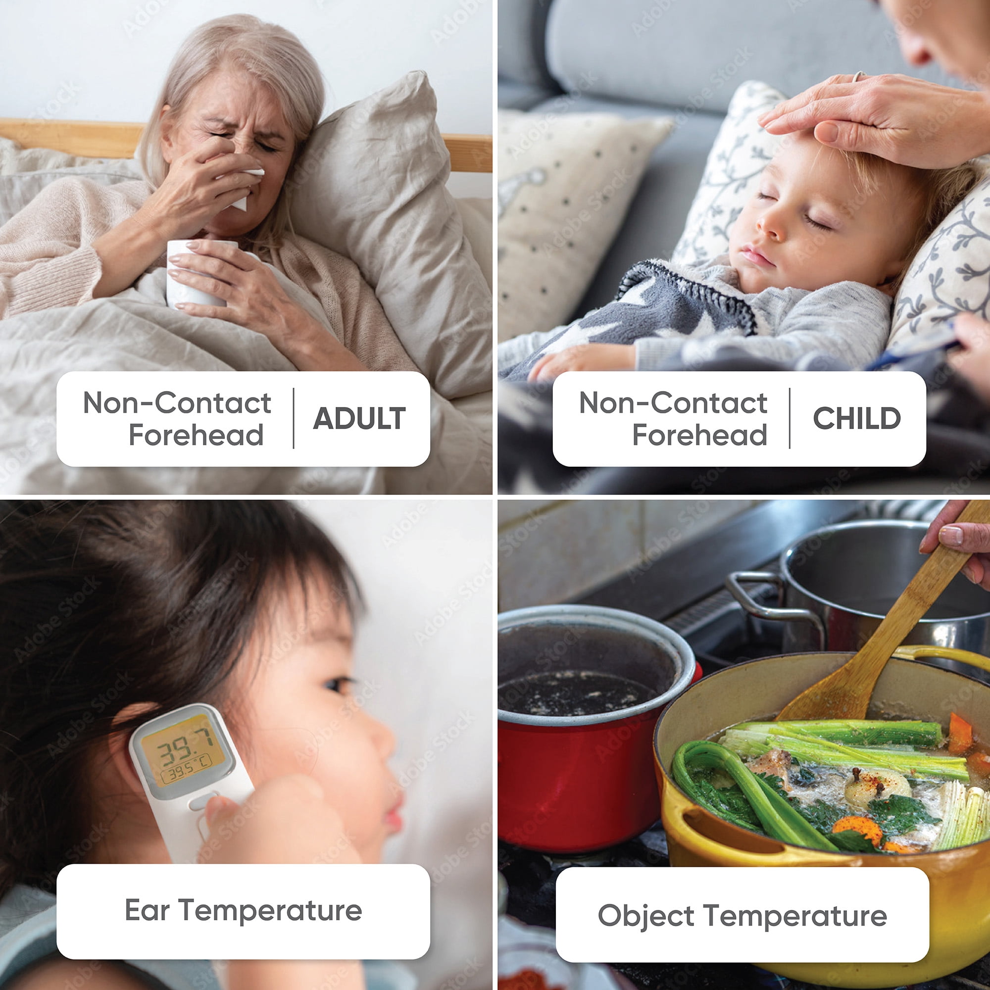 (2 pack) Nomo Smart Care, Thermometer