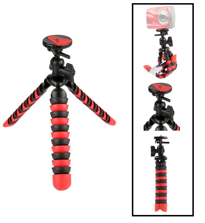 Small Size Strong Flexible Spider Mini Tripod for Digital Camera or Camcorder 