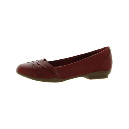 

Clarks Womens Leather Slip On Loafers