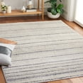 thumbnail image 2 of SAFAVIEH Martha Stewart Lucia Shag Area Rug, Ivory/Dark Grey, 9' x 12', 2 of 8