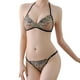 thumbnail image 1 of Gibobby Calzones para mujer sexy Conjunto de bragas de ropa interior de mujer de encaje de patrón Conjunto de lencería de de encaje de bragas sexy de cintura(Negro,M), 1 of 5