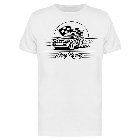 Drag Racing: Design T-Shirt Men -Image by Shutterstock, Male Large