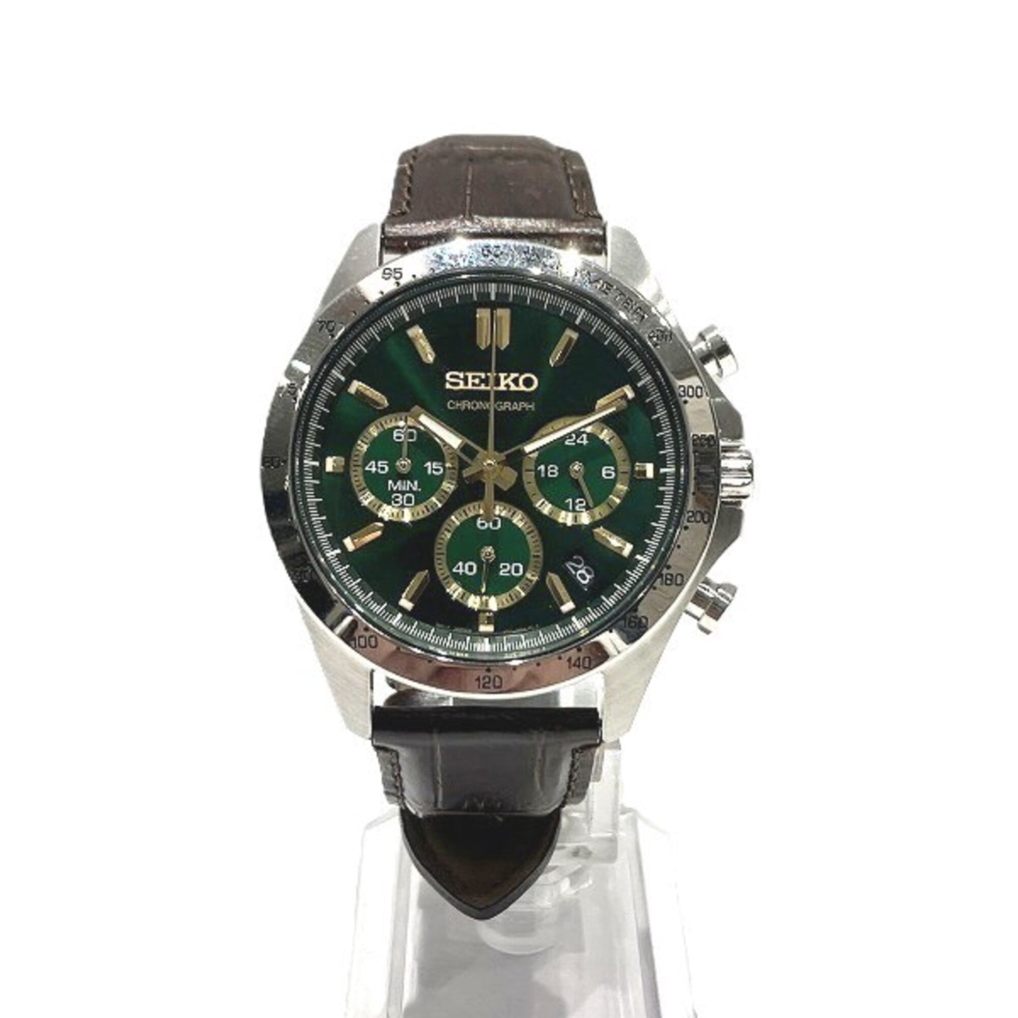 Seiko Men's Mid-Size Quartz Titanium Watch SGEB34 - Walmart.com