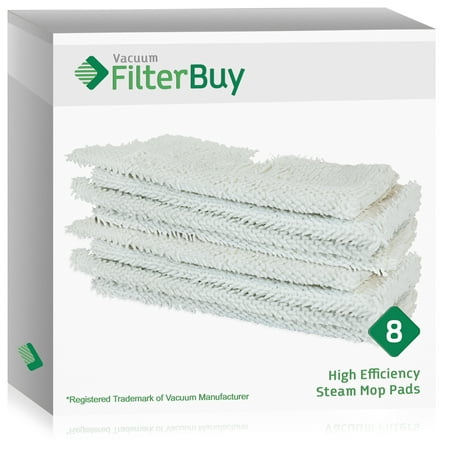 Mhp Part - 8 - FilterBuy Shark 3601 Steam Mop Pad Replacements, Part # XT3601 & P119W. Designed by FilterBuy to fit Shark Steam Pocket Mop & Shark Professional Steam Pocket Mops.