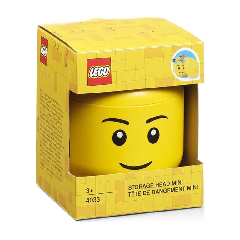 LEGO, Storage Head Mini Boy Stackable Copenhagen 4033 Building Set