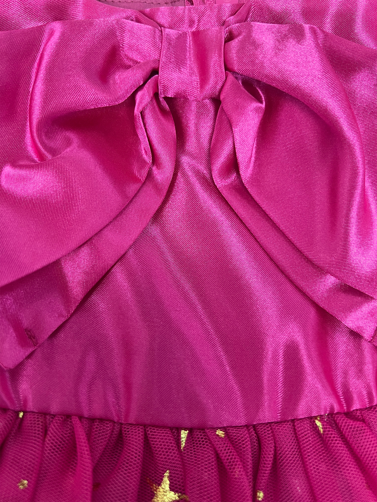 Dreaming of Lucy Toddler Girls Starry Bow Tutu Dress with Short Sleeves, Sizes 12M- 5T