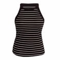 thumbnail image 1 of Playera George para Dama, con Escote en U Negro Talla CH, 1 of 4