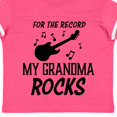thumbnail image 4 of Inktastic For the Record My Grandma Rocks Boys or Girls Toddler T-Shirt, 4 of 5