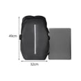 thumbnail image 3 of Motorcycle Backpack Waterproof Helmet Backpack for Men Reflective Helmet Backpack Anti splashing/Large Capacity/Scratch Resistant and Wear-resistant, 3 of 7