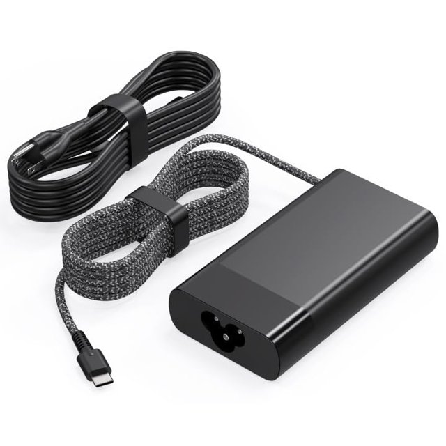 Cargador portátil JIONR 65W USB C para HP Chromebook Spectre X360