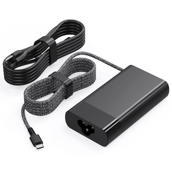 Cargador portátil JIONR 65W USB C para HP Chromebook Spectre X360