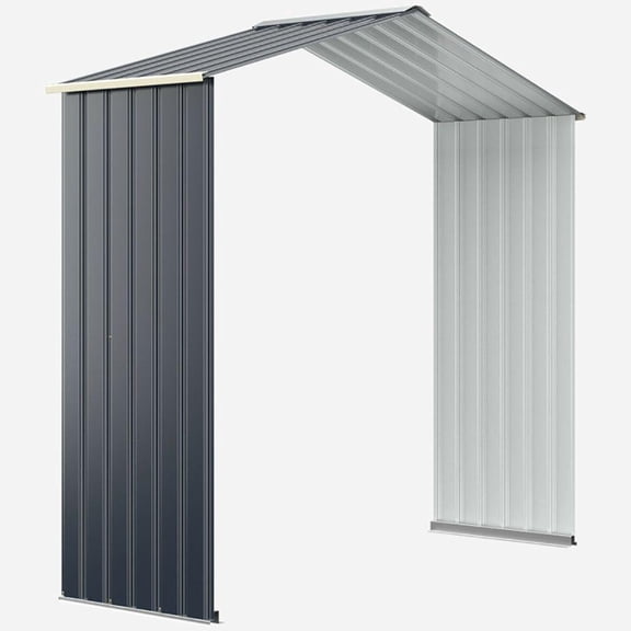 Outdoor Storage Shed Extension Kit for 7 9.1 11.2 Feet Width