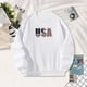 thumbnail image 2 of Sudadera para mujer Moda Cuello Redondo Sudadera para Deportes Callejeros Salir SG Yuyangstore Camisa de entrenamiento, 2 of 8