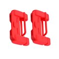 thumbnail image 1 of enqiretly 2Pcs/Set Universal Safety Belt Buckle Cover Silicone Seat Belt Buckle Protector Anti-collision Auto Accessories Red, 1 of 8