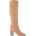 thumbnail image 6 of Sam Edelman Faren Golden Caramel Squared Toe Block Heeled Knee High Fashion Boot (Golden Caramel, 7), 6 of 6