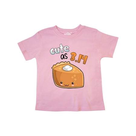 

Inktastic Cute as 3.14 Pi Day Pumpkin Pie Pun Gift Toddler Boy or Toddler Girl T-Shirt