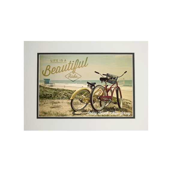 Ortley Beach, New Jersey, Life is a Beautiful Ride, Beach Cruisers, Lantern Press Photography