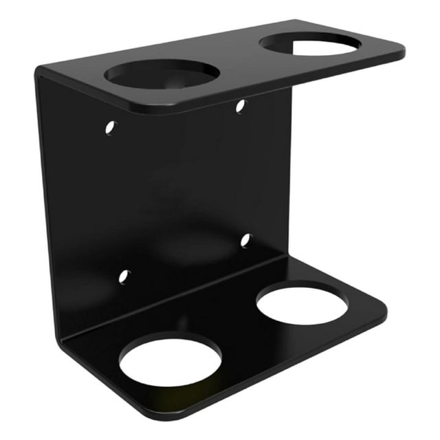 Almencla Support de Rangement pour Barre d'Haltères Facile à Installer Pratique Support Mural Premium Double Barre