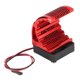 thumbnail image 3 of Disipador De Calor De Motor RC, Disipador De Calor RC Exquisito De Aluminio Rojo Con Ventilador De Refrigeración Para Motor YLSHRF 4274 Motor Heat Sink, 3 of 8