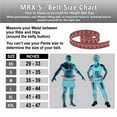 MRX Weight Lifting Belt with Double Back Support Gym Training 5" Wide