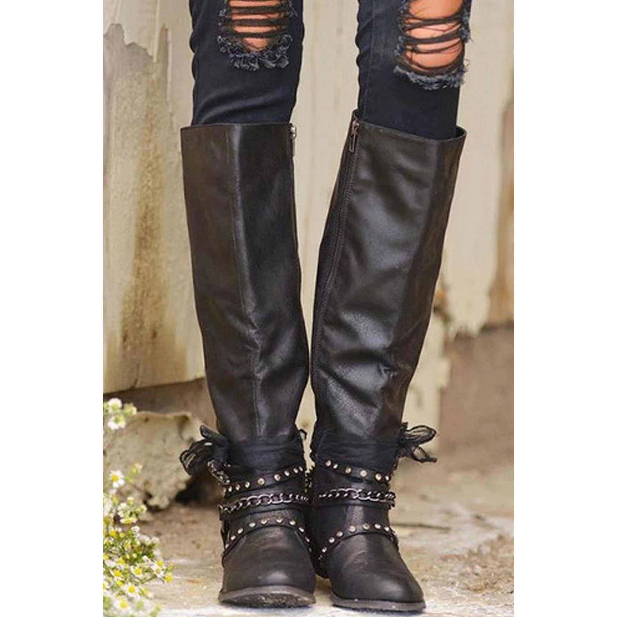 comfortable fashion boots