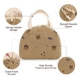 thumbnail image 3 of Bolsa Térmica Baglemon de Pana con Gran Capacidad, 3 of 8