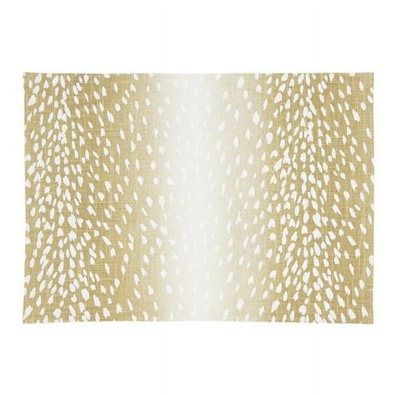 Saro Lifestyle Earthy Antelope Print Placemat (Set of 4)