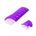 thumbnail image 3 of Unique Bargains 1 Pc 7 Compartment Single Row Pill Case Lightweight for Travel Purple, 3 of 6
