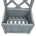 thumbnail image 2 of vidaXL Trellis Planter 40x30x135 cm Solid Firwood, 2 of 4