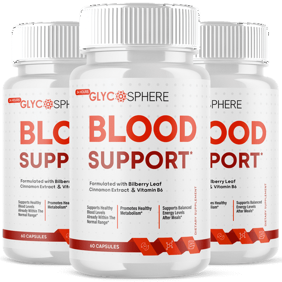 Glyco Sphere Blood Balance Support Pills Advanced Formula Vitamin Supplement GlycoSphere 180 Capsules