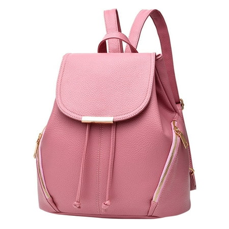 Scarlet Womens Backpack - Casual Backpack,Coofit Soft Faux Leather Oxford Black Blue Backpack School Travel Sport Backpack Daily Rucksack with 5 Pockets for Teen Girls Women