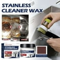 thumbnail image 1 of Fiudx Cera para Pulir Metales, Elimina El Óxido y Protege Contra La Oxidación, Brillo Intenso y Recubrimiento Duradero, Fórmula No Abrasiva, Acero Inoxidable, Uso Automotriz, Uso Doméstico, Incluye P, 1 of 7