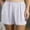 White, variant on Endives Women's Fitness Short Summer Casual Loose Thin Breathable Athletic Shorts for Women Sport Wear S-3XL