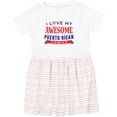 thumbnail image 3 of Inktastic Puerto Rico Love My Puerto Rican Family Girls Toddler Dress, 3 of 5