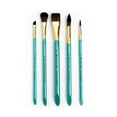thumbnail image 2 of RMEN-SET882 | Menta™ 5pc Synthetic Squirrel Variety Watercolor Brush Set 882, 2 of 8