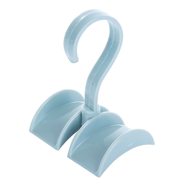 Clearance! Delayuji Hooks for Hanging Closet Handbag Organizer 360 Rotating Belt Scarf Tie Rack Holder Multi Function Hook 1Pc One Size Blue