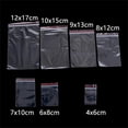 thumbnail image 5 of Plastic Bags Big Clear Resealable Lock Transparent Fresh-keeping Dustproof Reclosable Home kitchen/100 PCS, 5 of 9