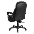 thumbnail image 5 of Flash Furniture High Back Black LeatherSoft Executive Reclining Ergonomic Swivel Office Chair with Comfort Coil Seat Springs and Arms, 5 of 5