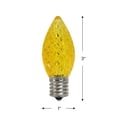 thumbnail image 4 of Pack of 25 LED Faceted C9 Yellow Christmas Replacement Bulbs, 4 of 6